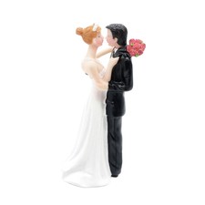 Romantico wedding cake topper decorazione in resina azienda Sposa Sposo Figure