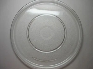 Glass 02 Microwave Plate 14 7/8" Hard to Find Round Glass Tray Protruding Track - Picture 1 of 5