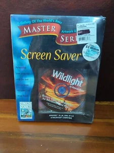 Master Series Screen Saver Wildlight Kennan Ward PC Software NEW FACTORY SEALED - Picture 1 of 3