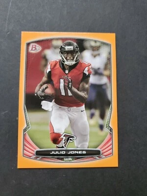Julio Jones 2014 Bowman Orange Parallel /50 Falcons !!!! - Image 1 of 2