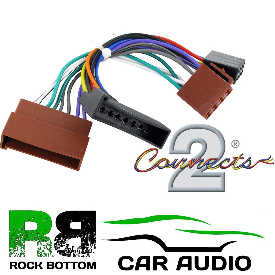 CT20FD01 Ford Transit 96 - 06 Car Stereo ISO Adaptor Lead Radio Harness Plug - Image 1 of 2