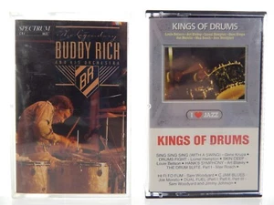 The Legendary BUDDY RICH Kings of Drums KRUPA BELLSON MORELLO BLAKEY ROACH TESTD - Picture 1 of 8
