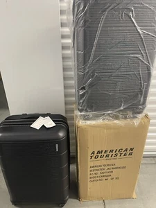 New 28” American Tourister Stratum 2.0 Hardside Luggage Black - Picture 1 of 11