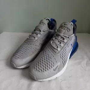 Nike Air Max 270 Light Smoke Grey Blue Trainers Sneakers Shoes Womens UK Size 6 - Picture 1 of 15