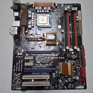 Vintage ASUS P5E3 Pro LGA 775, Core 2 Quad Q9550 SLB8V - Zdjęcie 1 z 22