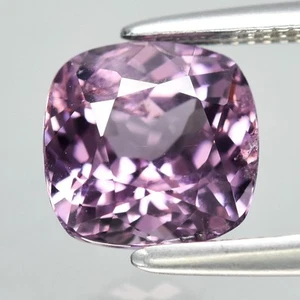 💎 1.53ct 6.5x6.5mm VS Cushion Natural Purple Spinel - Tanzania Gemstone - Picture 1 of 4
