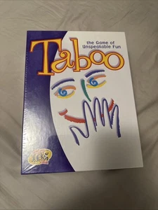 Taboo The Game Of Unspeakable Fun Hasbro 2000 Brand New Sealed - Picture 1 of 5