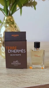 Miniature 5ml Eau De Toilette Terre D' Hermès neuf avec boite - Imagen 1 de 6