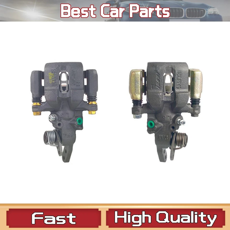 For 1995-1998 Acura TL Cardone Rear Left & Right Brake Calipers with Bracket - Image 1 of 3