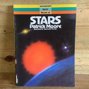 WONDER WHY BOOK OF STARS WITH PATRICK MOORE - VINTAGE PAPERBACK BOOK - Picture 1 of 3
