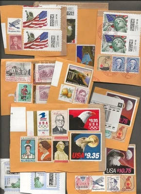 United States accumulation of high value used stamps [172 - Image 1 of 2