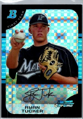2005 Bowman Draft Picks & Prospects Ryan Tucker X-Fractors /250 Florida #BDP109 - Image 1 of 2