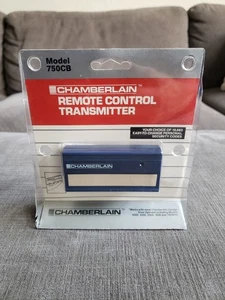 Chamberlain original single button 9 code switch garage remote opener 750CB NOS - Picture 1 of 10