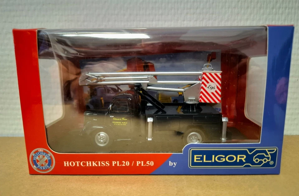 Hotchkiss PL 50 EDF 1/43 scatola originale Eligor - Immagine 1 di 1