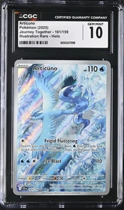 CGC 10 - ARTICUNO - 161/159 - JOURNEY TOGETHER JTG POKEMON ENGLISH IR - Picture 1 of 3