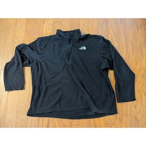 The North Face Herren Fleece 1/4 Zip Pullover Schwarz XXL - Bild 1 von 5