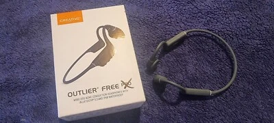 CREATIVE OUTLIER FREE HEADPHONES MODEL EF1080 FOR PARTS - Image 1 of 4