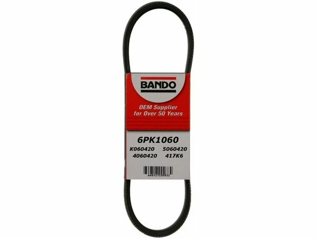 Accessory Drive Multi Rib Belt For 2003-2007 Nissan Murano 2005 2004 2006 X939QV - Image 1 of 1