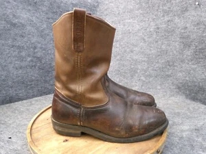 Red Wing Herren Stiefel 2214 Pecos Vibram Stahlkappe Braun Leder Größe US 11,5 B - Bild 1 von 16