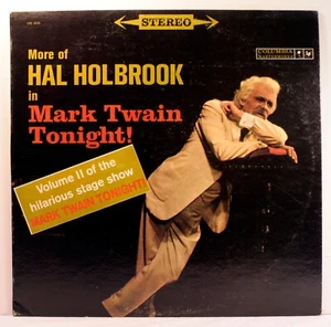 More of Hal Holbrook in Mark Twain Tonight! LP 1961 [Columbia OS 2030] MONO - Picture 1 of 6