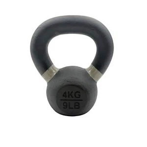 4kg Cast Iron Kettlebell Powder Coating Functional Weight Training Home Gym - Picture 1 of 4