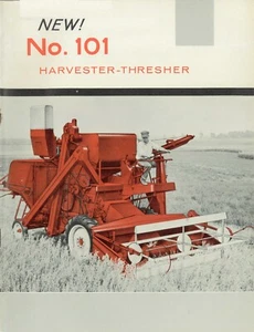 Brochure for New IH International No 101 Harvester Thresher - Picture 1 of 9