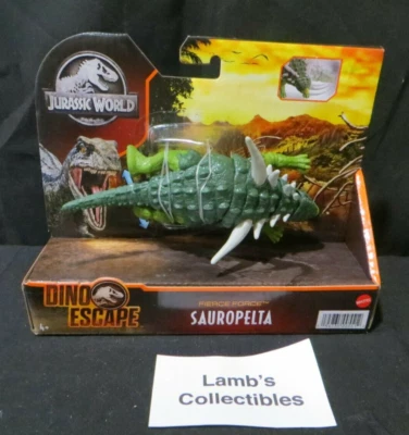 Jurassic World Camp Cretaceous Fierce Force Sauropelta Dinosaur Escape 2021 Toy - Image 1 of 4