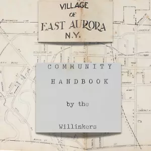 East Aurora NY 1953 Community Handbook Willinkers Churches Schools History RARE - Picture 1 of 7
