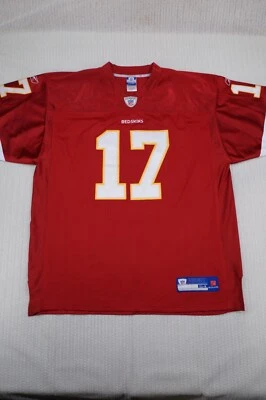 Camiseta de fútbol americano Reebok Washington Redskins para hombre 54 Jason Campbell #17 NFL Foto 1 de 4