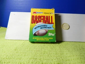 1988 K-MART BASEBALL - Sammlerausgabe - unvergessliche Momente - 33 Karten - Bild 1 von 2