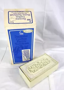 NOS Vintage 70er Sears kabelloses Zahnbürsten-Set im Etui Hollywood Regency Style - Bild 1 von 17