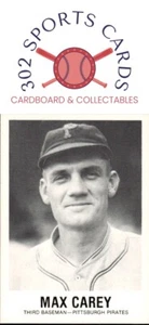1977-84 Galasso Glossy Greats #103 Max Carey - Picture 1 of 2