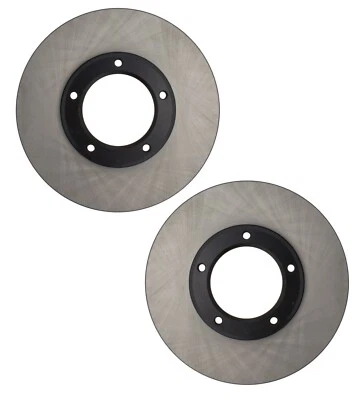 Front Right Left Disc Brake Rotors Set For Toyota Pickup 1984-95 RWD 1/2 Ton - Image 1 of 4