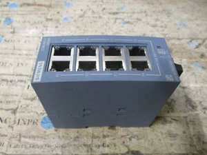 Siemens 6GK5 008-0BA00-1AB2 Scalance XB008 8 Ports Ethernet Switch 24VDC*Tested* - Picture 1 of 4