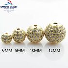 Disco Ball Spacer Beads - Cubic Zirconia Round Bead Jewelry Making Accessories