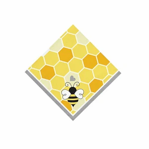 Bumblebee Party Beverage Napkins, Party Supplies, 16 Pieces - Picture 1 of 1