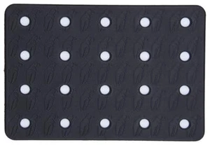 Crab Grab Holey Sheet Snowboard Traction Pad schwarz weiß - Bild 1 von 2
