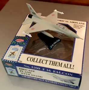 F-16 Fighting Falcon. agile fighter. Die Cast metal 1:126 scale. New in Box Mint - Picture 1 of 5