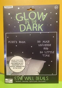 Glow In The Dark Star Wall Decals 335 Waterproof Removable Stickers - Picture 1 of 4