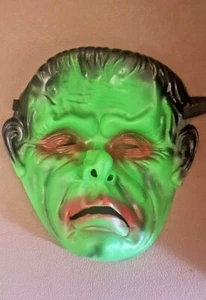 Marvel Frankenstein/HULK Face Mask Halloween Costume - Picture 1 of 3