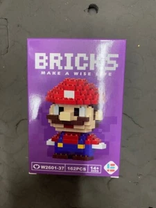 Bricks Building Blocks Mario 162 Pcs Building Blocks - Picture 1 of 3