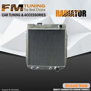 3 Row Aluminum Radiator 1963-1966 For Ford Falcon Mustang Comet Mercury V8 4.7L - Picture 1 of 7