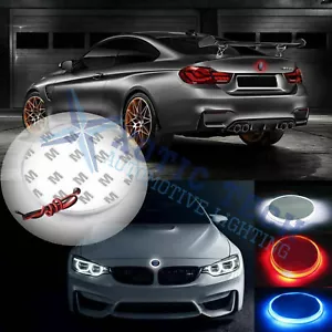 1x 82mm Emblem LED Bright Background Light For BMW 3 4 5 6 7 X M Z Series - Bild 1 von 16