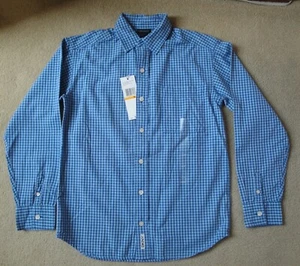 DKNY Boy's Plaid LS Shirt Size Small NWT - Picture 1 of 6