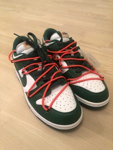 Nike X Off-white Dunk Low Green Size 10 for sale online | eBay (0193656310071)