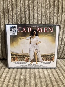 Georges Bizet Carmen MHS 3 CD Set complete Julia Johnson Domingo Maazel France - Foto 1 di 2