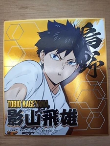 Haikyuu!! Tobio Kageyama Shikishi HECHO EN JAPÓN De Japón Japonés - Imagen 1 de 2