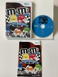 Nintendo Wii M&M MM Kart Racing Complete W/Manual CIB Untested - Picture 1 of 6