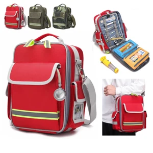 Waterproof Emergency Rescue First Aid Kit Empty Medical Bag Kit Escape Backpack - Picture 1 of 18