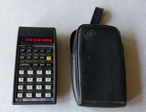 🧮 Sehr guter Zustand 1979 Hewlett Packard HP31E Vintage Taschenrechner - Bild 1 von 19